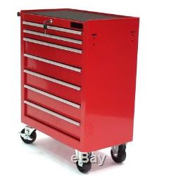 06193 Tool cabinet 7 drawer cart wheel trolley tool chest tray ball bearing