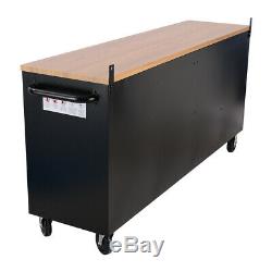 10/15Drawer Work Bench Tool Box Chest Cabinet Rolling Lockable Workshop Tool Box