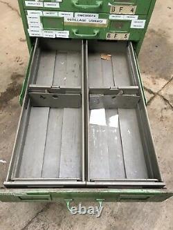 10 Drawer Heavy Duty Tool Cabinet With Dividers In Drawers (5450)