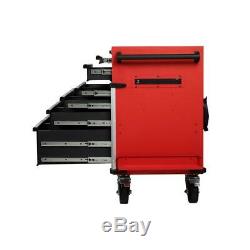 10 Drawer Roller Cabinet Milwaukee steel Tool storage Chest Shelf 56 in