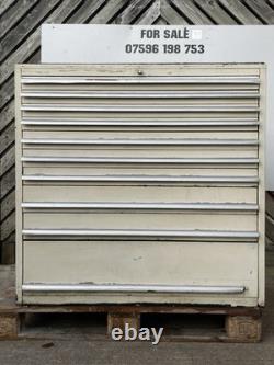 10 drawer Polstore Cabinet cnc tooling bridgeport cabinet tooling box