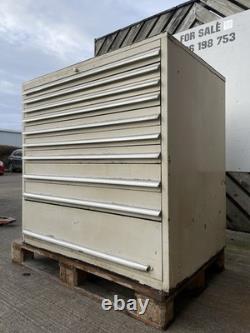 10 drawer Polstore Cabinet cnc tooling bridgeport cabinet tooling box