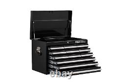 12 Drawer Tool Chest Black Metal Garage Tools Storage Box Cabinet Unit Hilka Pro