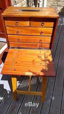 1940s vintage Tool Makers Cabinet/Engineers Tool Chest. 5 drawer