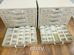 (1) NEUMADE 5-Drawer STACKABLE Storage File Cabinet with 5 Rows In Each