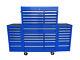 22 Us Pro Tools Blue Tool Chest Box Steel Drawers Snap It Up 2 Side Cabinet 75