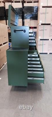 22 US PRO Tools Blue Tool Chest Box Steel Drawers Snap It Up 2 side cabinet 75