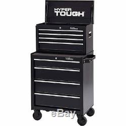 26W 4 Drawer Ball Bearing Chest Tool Box WITH ROLLING CABINET Mechanic Locking