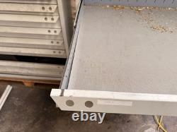 2x Workshop Drawer Cabinet Tool Storage Cabinet 100x70x140 cm