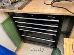 2x halfords tool cabinet \ 5 drawer chest