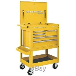 30 5 Drawer Mechanic's Cart, Rolling Workstation Industrial Grade