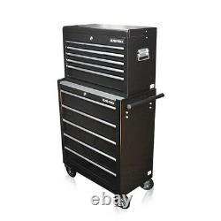 337 Us Pro Tools Mechanics Tool Box Chest 14 Ball Bearing Drawers Roller Cabinet