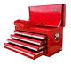 33 Us Pro Tools Red Steel Heavy Duty Single Top Tool Box Chest Cabinet 6 Drawers