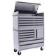 41 Stainless Steel Roller 14 Drawer Work Bench Tool Box Chest Cabinet
