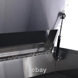 41 Stainless Steel Roller 14 Drawer Work Bench Tool Box Chest Cabinet