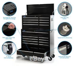 42 Professional 19 Drawer Tool Chest & Roller Cabinet