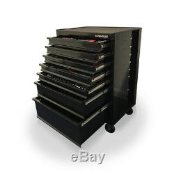 443 Us Pro Tools Tool Chest Box 7 Drawer Roller Cabinet With 189 Pc Tools