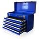 44 Us Pro Tools Blue Top Steel Tool Box Chest Cabinet Storage Mobile 4 Drawer