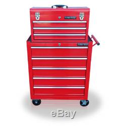 452 Us Pro Tools Mechanics Red 8 Drawer Tool Chest Steel Box Roller Cabinet