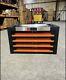 4 Drawers Tool Box With Tools Roller Cabinet Steel Red Deluxe Chest
