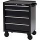 4-drawer Rolling Tool Cabinet With Ball-bearing Slides, 26w