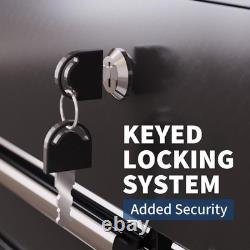 4 Drawer Tool Trolley Cart Rolling Utility Storage Cabinet Garage Workshop