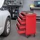 4 Drawersroller Tool Cabinet Storage Chest Box Garage Workshop Suit For Garage