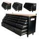 55 72 Heavy Duty Tools Cabinet Drawers Chest Tool Box Workshop With Roll Wheels