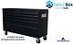 55 Black Stainless Steel 10 Drawer Work Bench Tool Box Chest Cabinet +free Foam