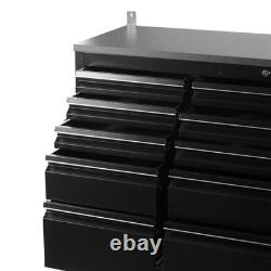 55 Heavy Duty Work Bench 10 Drawers Tool Box Chest Roller Cabinet Workbench UK