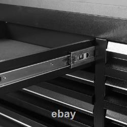 55 Heavy Duty Work Bench 10 Drawers Tool Box Chest Roller Cabinet Workbench UK