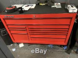 55 Snap-On Tool Cabinet 10 Drawer Double Bank Classic Series Roll Cab