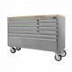 55 Stainless Steel 10 Drawer Work Bench Tool Box Chest Cabinet 0193-0202