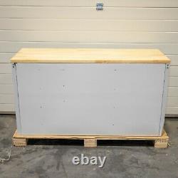 55 Stainless Steel 10 Drawer Work Bench Tool Box Chest Cabinet 3689-3693