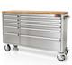 55 Steel Work Bench 10 Drawer Tool Box Chest Roller Cabinet Workbench