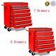 5/7 Drawers Tool Chest Cabinet Garage Workshop Tool Storage Trolley Red Uk New