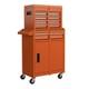 5-drawer Orange Rolling Tool Chest High Capacity Tool Storage Cabinet