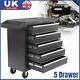 5 Drawer Rolling Tool Chest With Wheels, Tool Storage Cabinet & Tool Box Cart