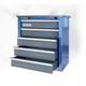 5 Drawer Tool Chest Cabinet Lockable Steel With Keyed Locking System Tool Chest