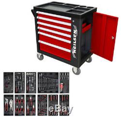 6 Drawer Roller Cabinet With 155pc Tool Set, FAST DELIVERY