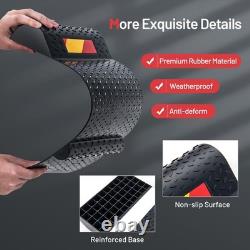 6 Drawer Tool Cabinet Black 107.5cm Heavy Duty Storage Box with Lockable Design