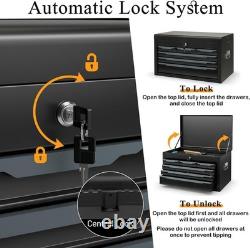 6 Drawer Tool Storage Cabinet, Heavy-Duty Metal Tool Chest with Automatic Lock