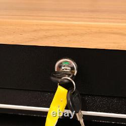 72 Inch Tools Box & Chest 10/15 Drawers Roller Storage Cabinet Work Bench Garage