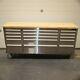 72 Stainless Steel 15 Drawer Work Bench Tool Box Chest Cabinet 2457-2465