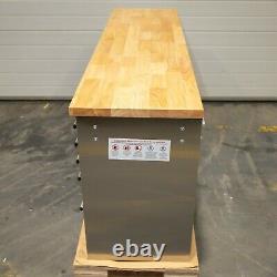 72 Stainless Steel 15 Drawer Work Bench Tool Box Chest Cabinet 3861-3865