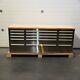 72 Stainless Steel 15 Drawer Work Bench Tool Box Chest Cabinet 4329-4333