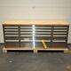 72 Stainless Steel 15 Drawer Work Bench Tool Box Chest Cabinet 5073-5077