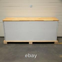 72 Stainless Steel 15 Drawer Work Bench Tool Box Chest Cabinet 5078-5083