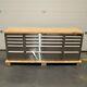 72 Stainless Steel 15 Drawer Work Bench Tool Box Chest Cabinet 9790-9795