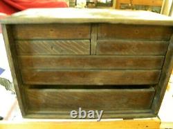 7 Drawer Engineers Tool Cabinet Purchased in 1969 + Another Box Carcase